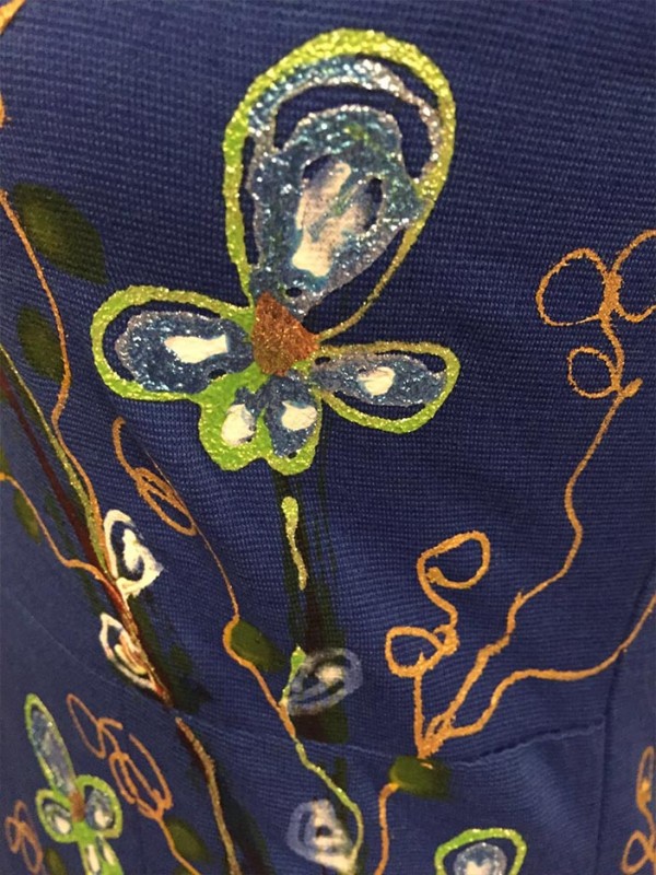 Orchidee in Blau 2